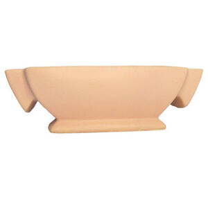 Vintage Mid Century McCoy Garden Club Pink Art Deco Planter 341 American Pottery